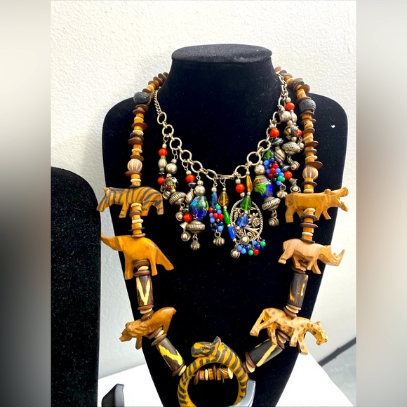 Lot of Vintage Bohemian Jewelry  some designers - Picture 4 of 13